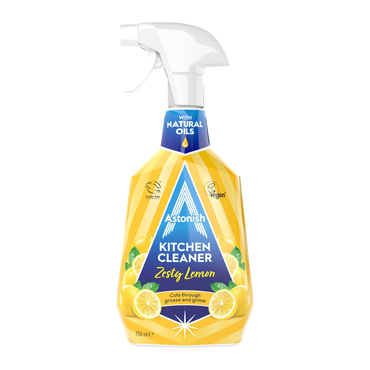 Astonish Cleaner Kitchen Lemon Trigger 750ML