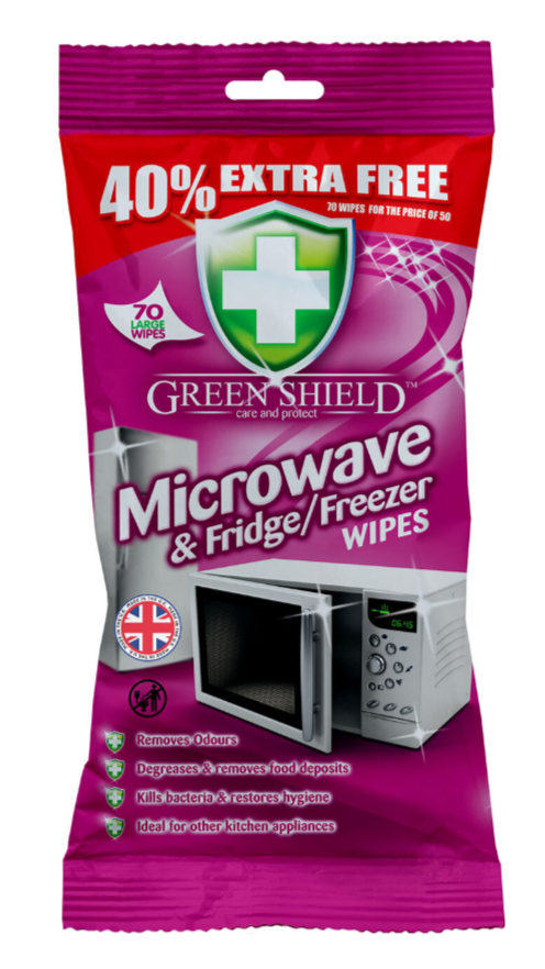 Green Shield Microwave/Freezer Wipes