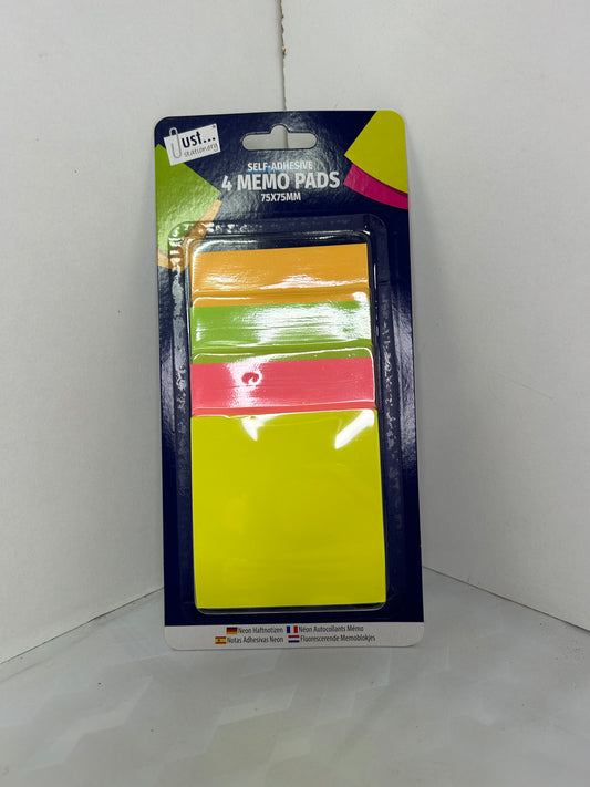 4 Memo Pads image 0