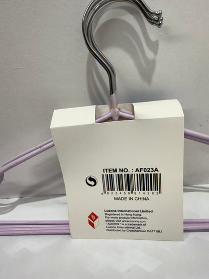 Deluxe Cloth Hangers 4pk image 1