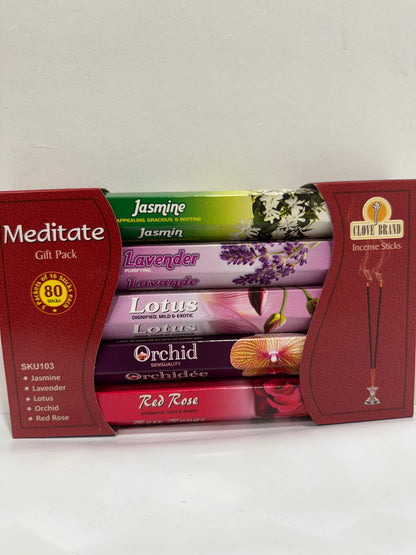 Meditate Incense Sticks 5pack image 0