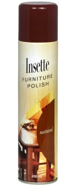 Insette Furniture Polish Natural Colour