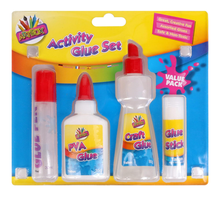 ArtBox 4 Pack Activity Glue Set