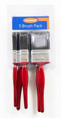 Lynwood 5 Pack Paint Brushes