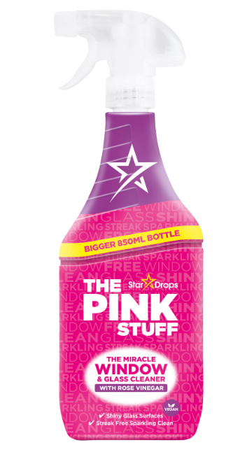 The Pink Stuff Window Cleaner with Rose Vinegar