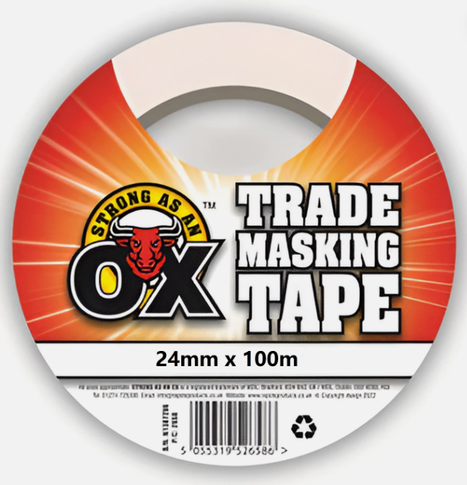 Ox Trade Masking Tape 24mm x 100m
