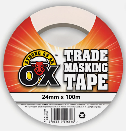 Ox Trade Masking Tape 24mm x 100m