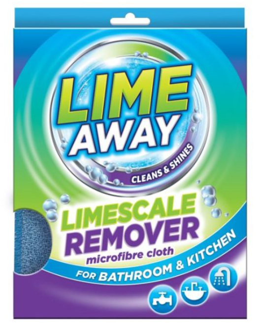 Lime Away Limescale Remover Microfibre Cloth
