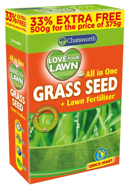 Love Your Lawn Grass Feed+Lawn Fertiliser
