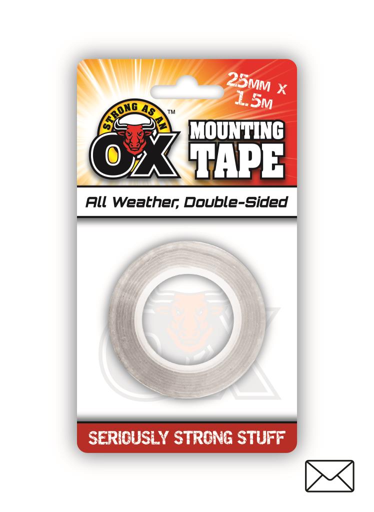 SAAO Silicone Mounting Tape 25MM X 1.5M