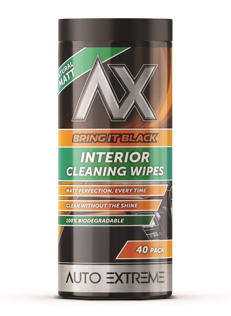 AX BIB Interior Cleaning Wipes Matt 40PK