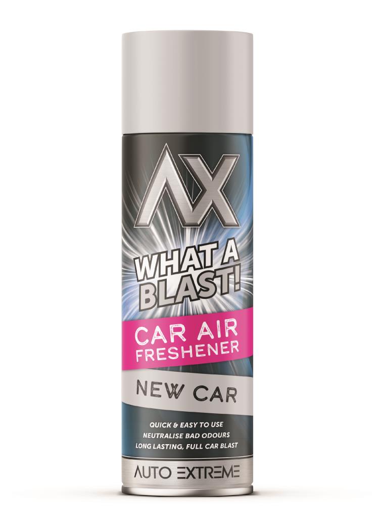 Ax Whatablast Car Air Freshener New Car 500ml