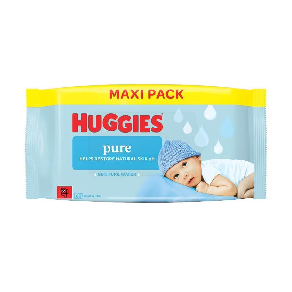 Huggies Pure Wipes Maxi Pack